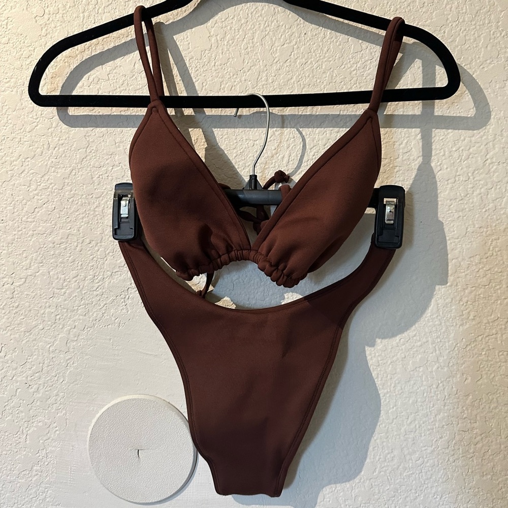 Brown bikini